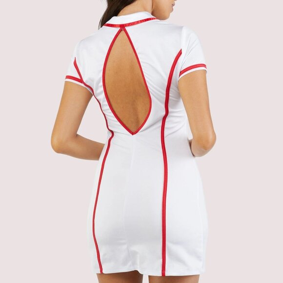 Wolf & Whistle After Dark 2 Piece Nurse Set Halloween Costume NWT Size Medium M - Picture 2 of 3